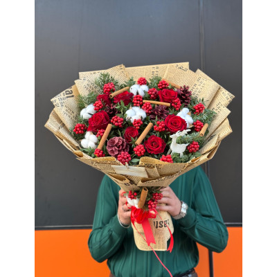 KOKİNA VE GÜL  BUKETİ